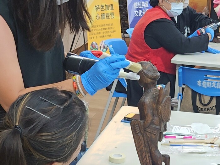 2025.05.10來義鄉在地實踐計畫木質暨服飾微修復課程圖片