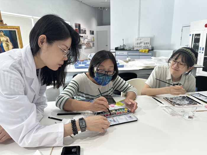2025.05.17內惟工作體驗坊 填補與全色 - 為畫作化化妝圖片