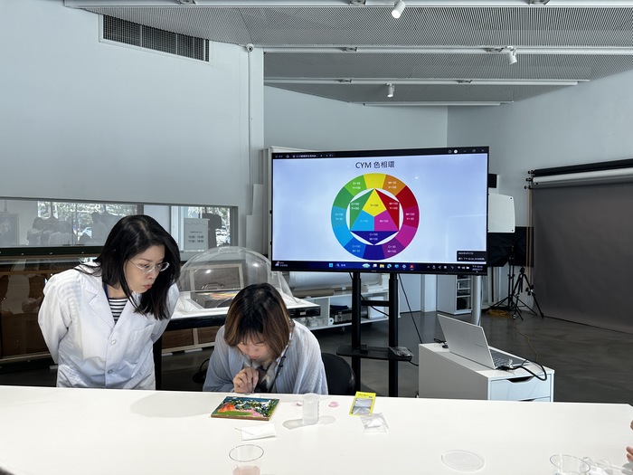 2025.05.17內惟工作體驗坊 填補與全色 - 為畫作化化妝圖片