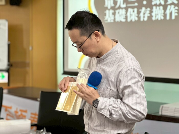 2026.02.09原住民在地計畫紙質文物保存實務工作坊圖片