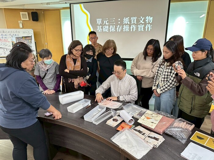 2026.02.09原住民在地計畫紙質文物保存實務工作坊圖片