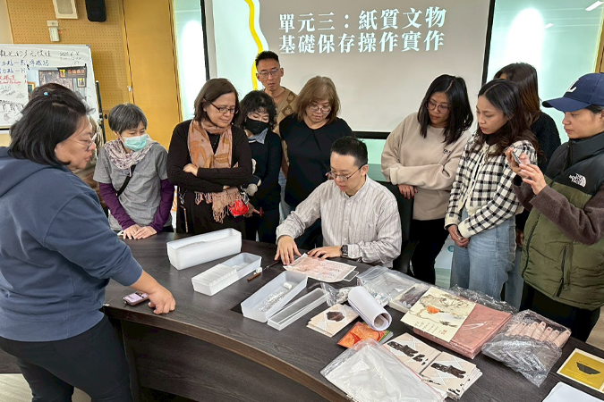 2026.02.09原住民在地計畫紙質文物保存實務工作坊圖片