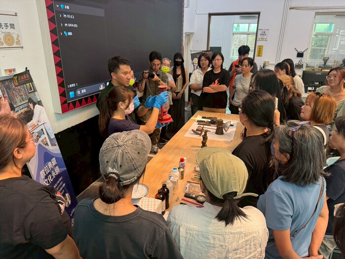 2025.10.17泰武鄉在地實踐企劃金屬微修復課程圖片