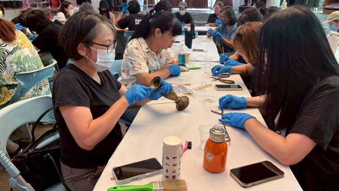 2025.10.17泰武鄉在地實踐企劃金屬微修復課程圖片