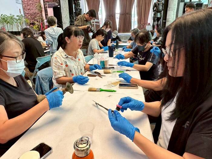 2025.10.17泰武鄉在地實踐企劃金屬微修復課程圖片