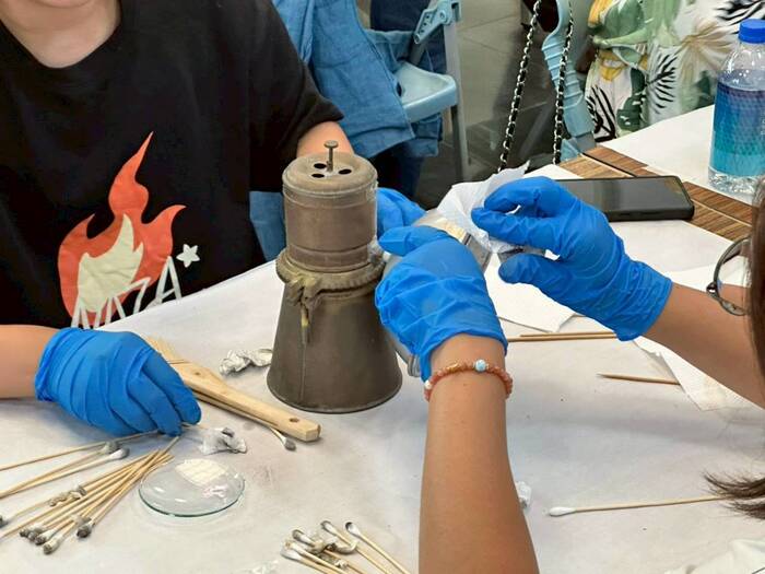 2025.10.17泰武鄉在地實踐企劃金屬微修復課程圖片