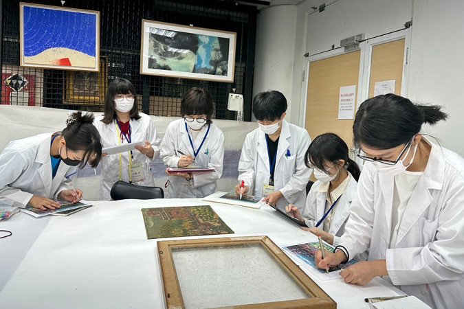 正修科大文物修護功夫了得 橫濱美術大學師生前來見習圖片(另開新視窗)