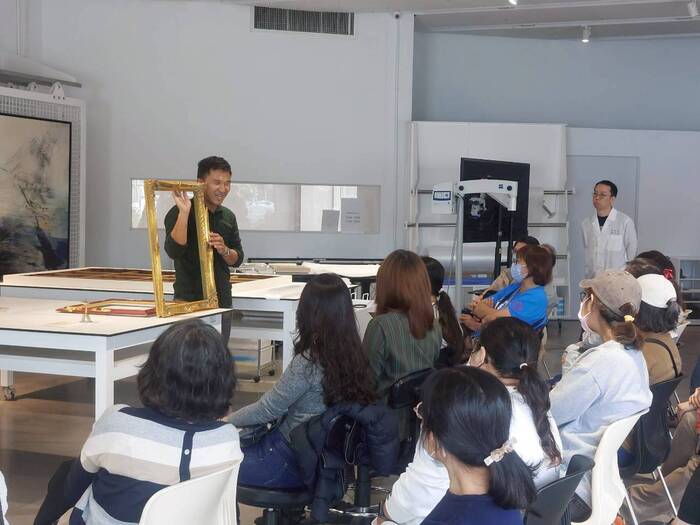 2026.01.17內惟示範講座-貼金修復與技法示範圖片