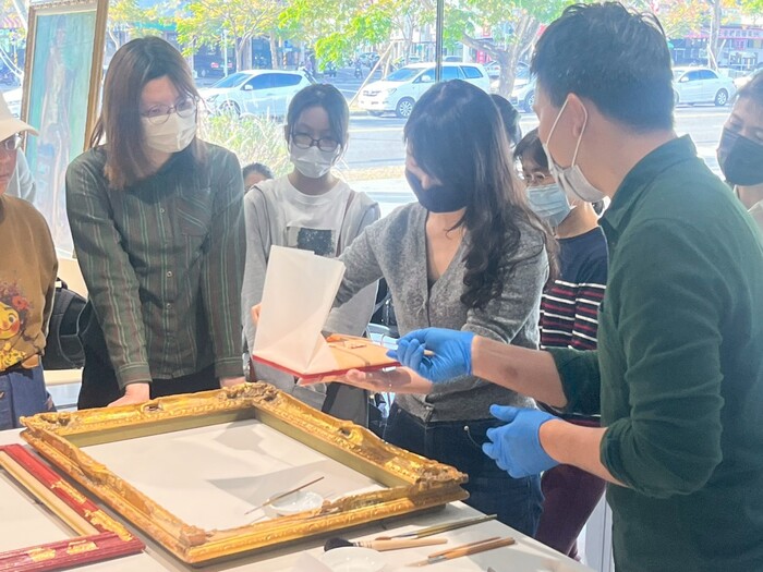 2026.01.17內惟示範講座-貼金修復與技法示範圖片