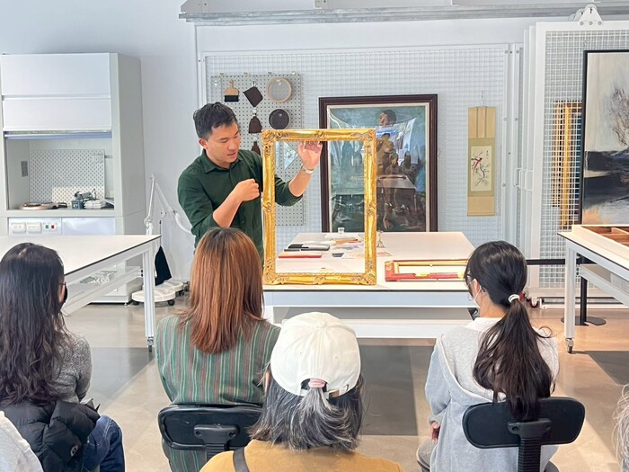 2026.01.17內惟示範講座-貼金修復與技法示範圖片