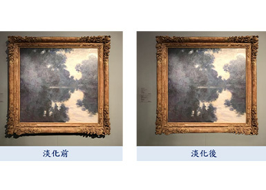 畫框光影淡化智慧裝置圖片