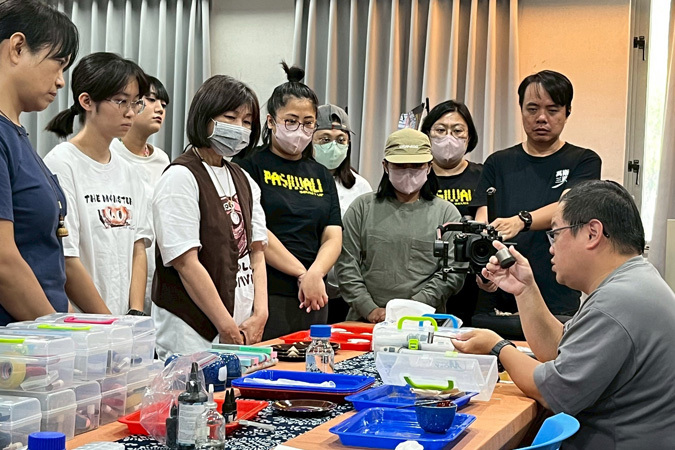 2025.11.15來義鄉在地實踐企劃陶瓷微修復課程圖片